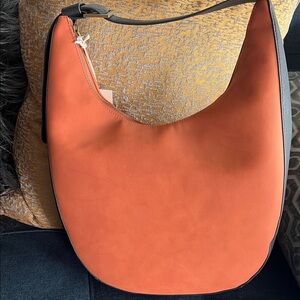 NWT Universal Threads Black & Orange Purse